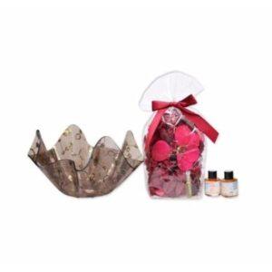 Decor Bowl &amp; Potpourri With Fragrance Oil Set