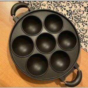 Non-Stick 7-hole Masa Cake Baking Pan