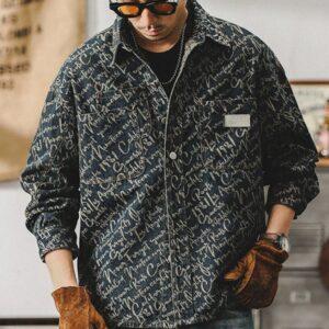 Men's Stone Washed High-end Denim Jacket