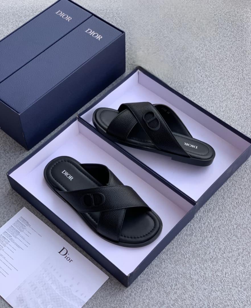 Dior InDior Mule Leather Sandals