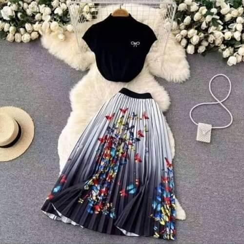 Elegant Versatile Top and Skirt