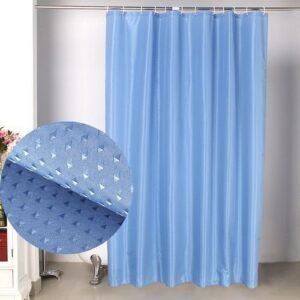 Grommet Antifungal Cotton Shower Curtain