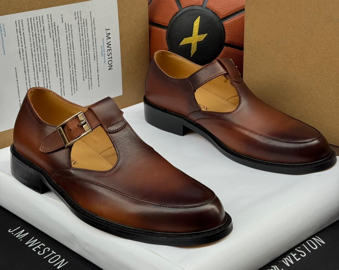 J.M. Weston Salomé T-Strap Shoes