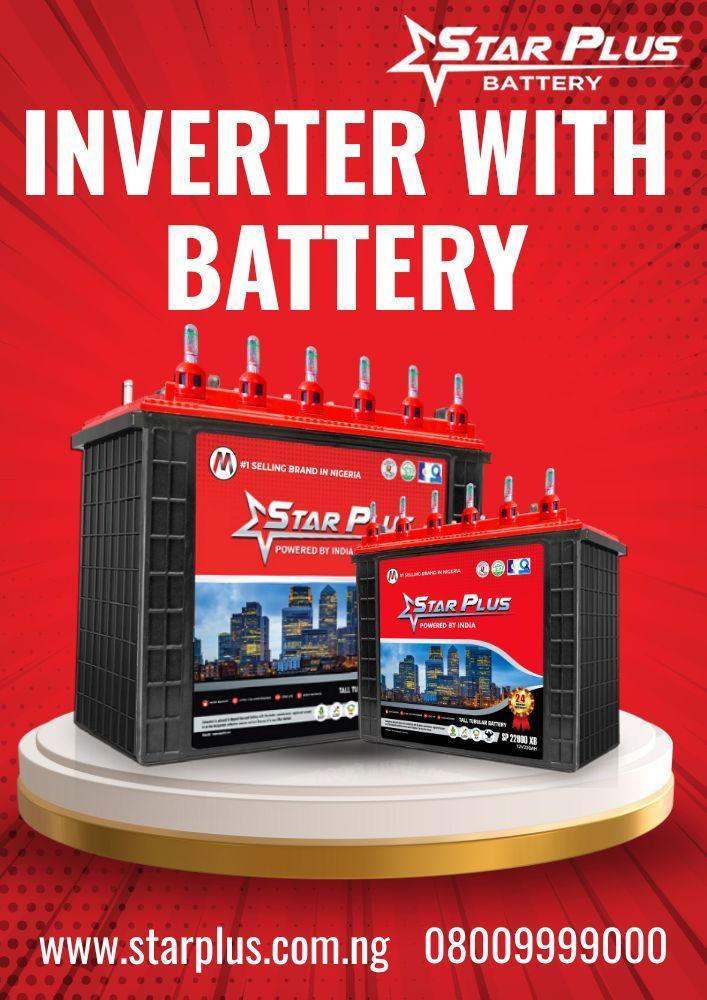 Buy Inverter with Battery for Uninterrupted Power – Star Plus